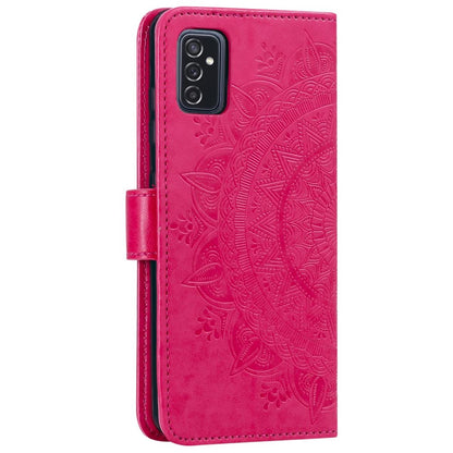 Hülle für Samsung Galaxy M52 5G Handyhülle Flip Case Cover Etui Mandala Pink