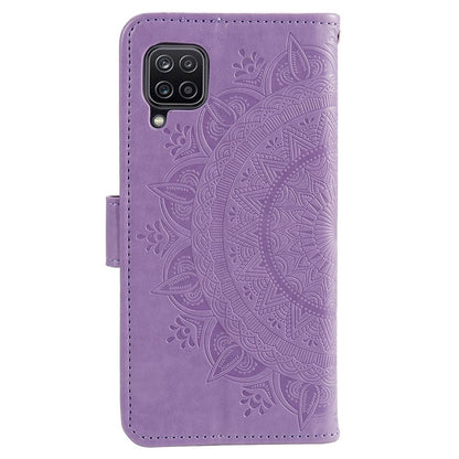 Hülle für Samsung Galaxy M53 5G Handyhülle Flip Case Cover Etui Mandala Lila