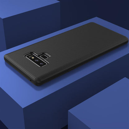 Hülle für Samsung Galaxy Note 9 Handyhülle Silikon Case Cover Carbonfarben
