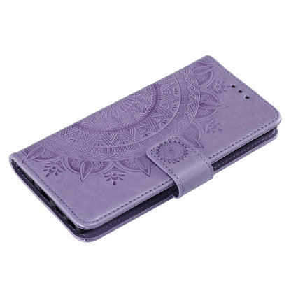 Hülle für Samsung Galaxy Note10 Handyhülle Schutz Tasche Flip Case Cover Mandala Lila
