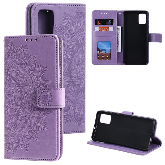 Hülle für Samsung Galaxy Note20 Handyhülle Flip Case Cover Tasche Etui Mandala Lila