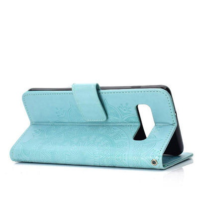 Hülle für Samsung Galaxy S10+ (Plus) Handyhülle Case Schutzhülle Mandala Mint