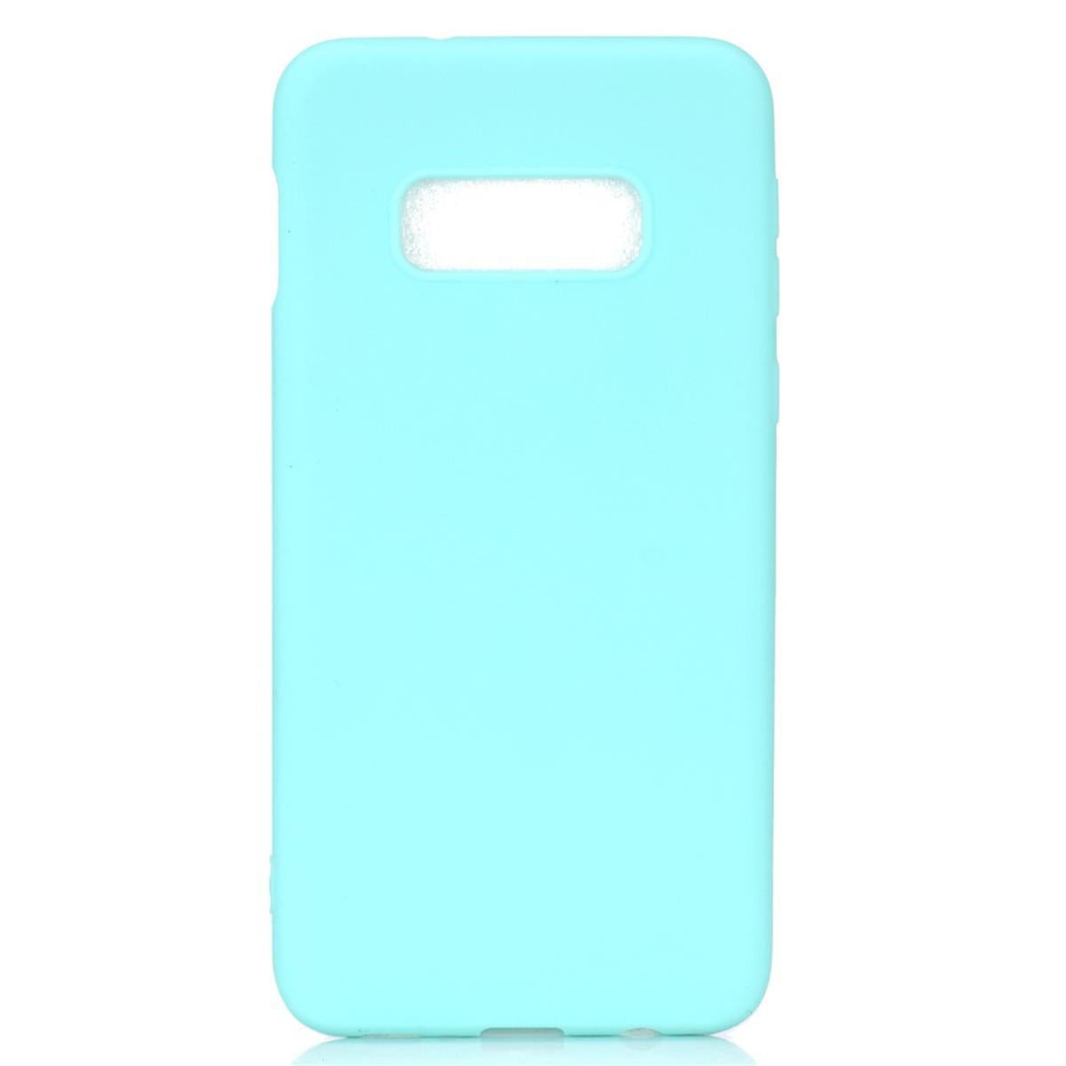 Hülle für Samsung Galaxy S10e Handyhülle Silikon Case Schutzhülle matt Grün
