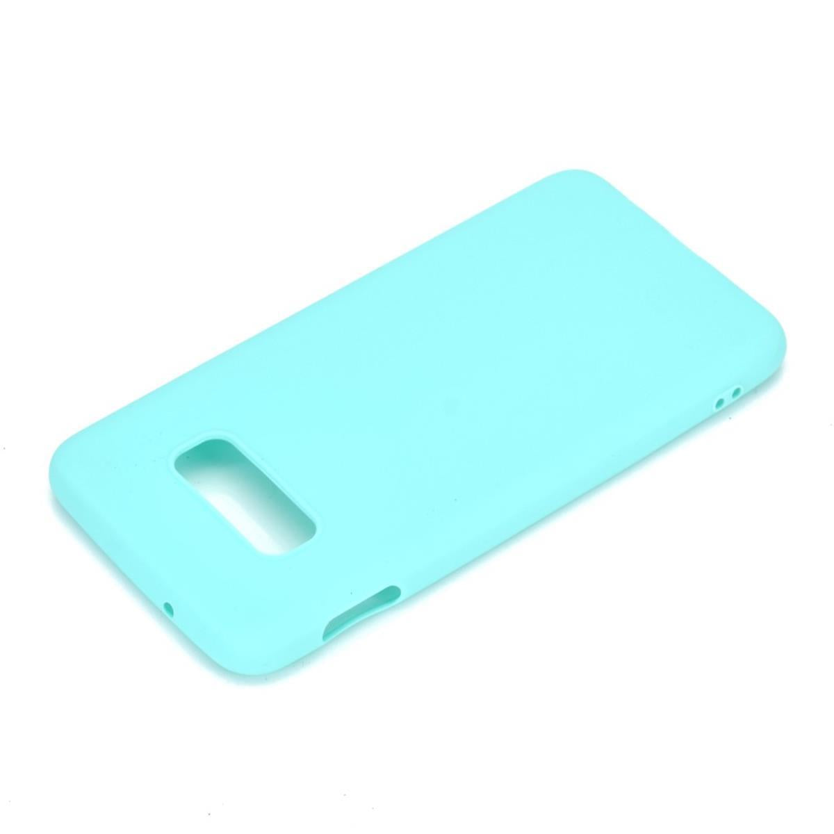 Hülle für Samsung Galaxy S10e Handyhülle Silikon Case Schutzhülle matt Grün