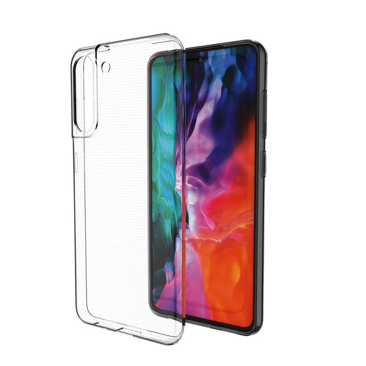 Hülle für Samsung Galaxy S21 FE Handyhülle Silikon Cover Case Bumper Klar