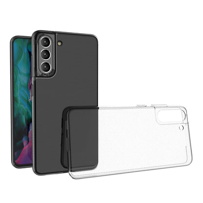 Hülle für Samsung Galaxy S21 FE Handyhülle Silikon Cover Case Bumper Klar