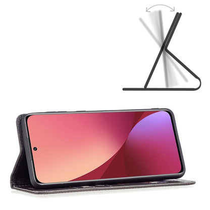 Hülle für Xiaomi 12/12X Handyhülle Flip Case Cover Tasche Schutzhülle Motiv Bär