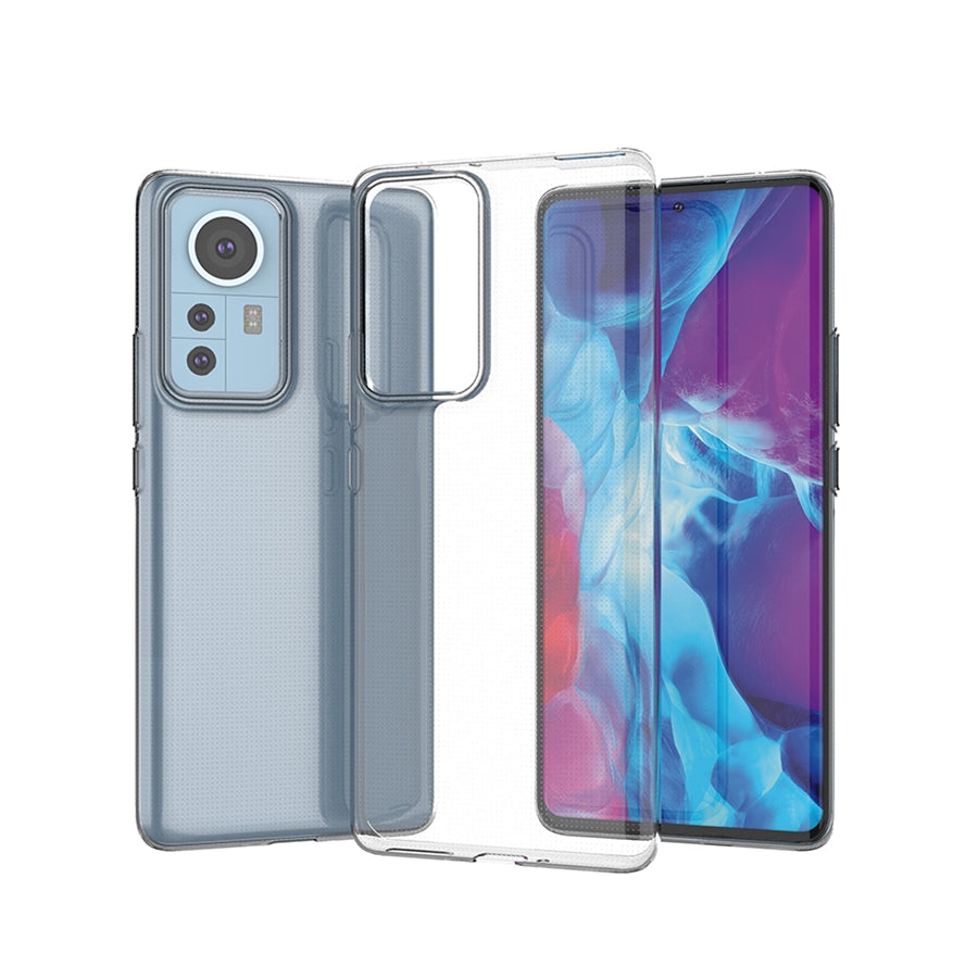 Hülle für Xiaomi 12/12X Handyhülle Silikon Cover Case Bumper klar