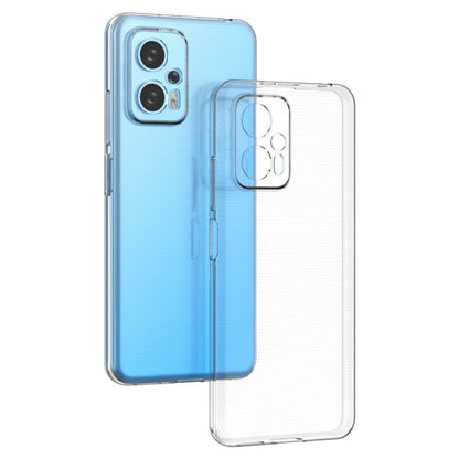 Hülle für Xiaomi Poco X4 GT Handyhülle Silikon Cover Case Bumper Softcase Klar