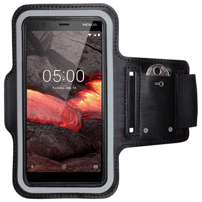 Nokia 5.1 Sportarmband Fitness Armband Jogging Handy Hülle Laufhülle