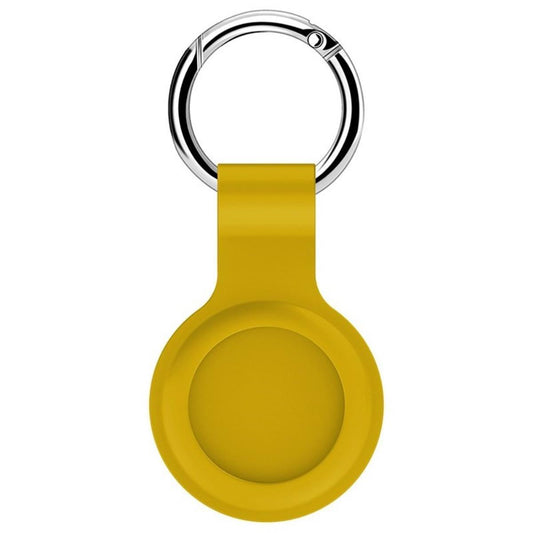 Schlüsselanhänger für Apple AirTags 2021 - Air Tag Cover - Airtag Hülle Gelb