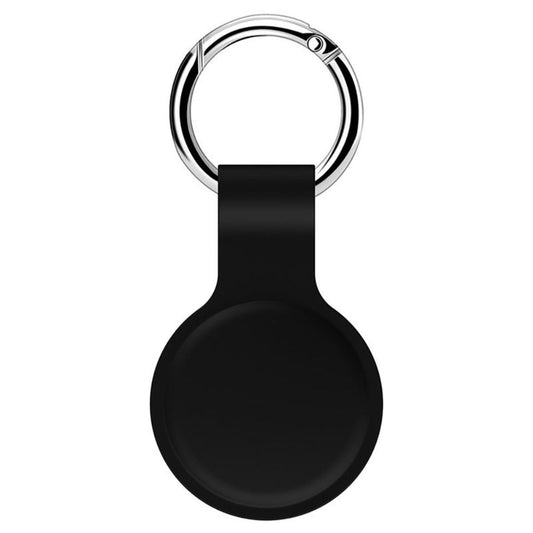 Schlüsselanhänger für Apple AirTags 2021 - Air Tag Cover - Airtag Hülle Schwarz