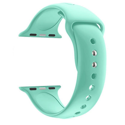 Sportarmband für Apple Watch 41/40/38mm Silikon Armband Series 8/7/6/SE/5/4 Mint