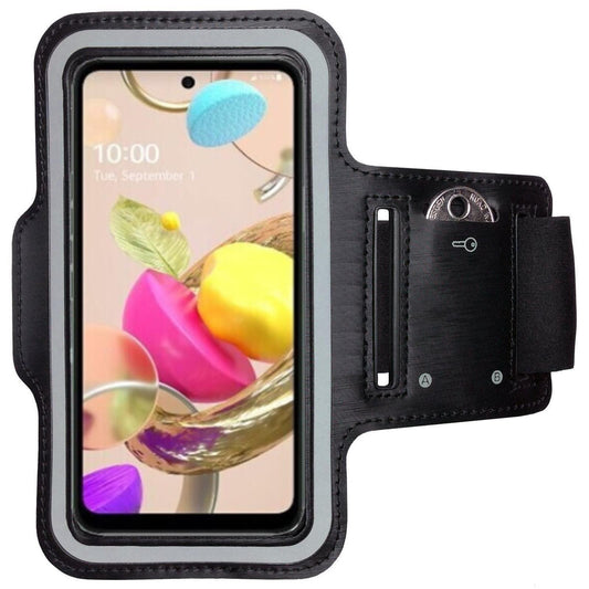 Sportarmband für LG K42 Handy Tasche Fitness Armband Sport Armtasche Laufhülle