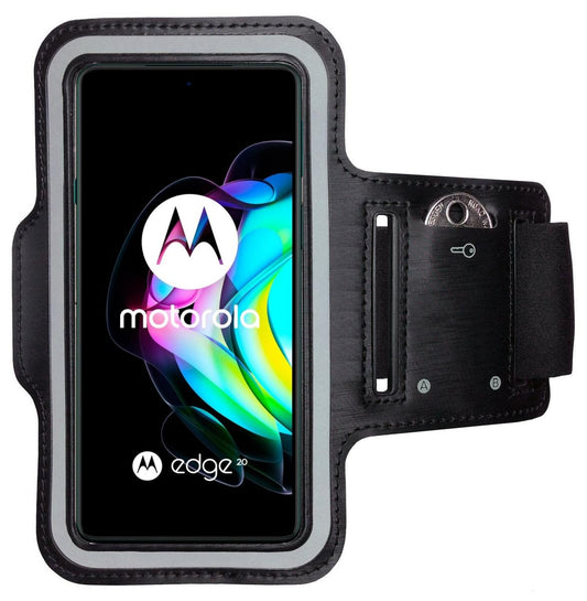 Sportarmband für Motorola Edge 20 Handy Fitness Hülle Armband Tasche Laufhülle