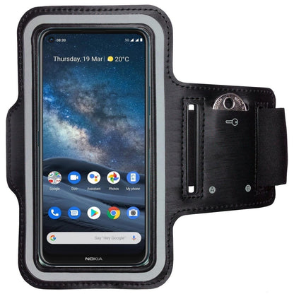 Sportarmband für Nokia 8.3 5G Armband Handy Tasche Fitness Jogging Lauf Hülle