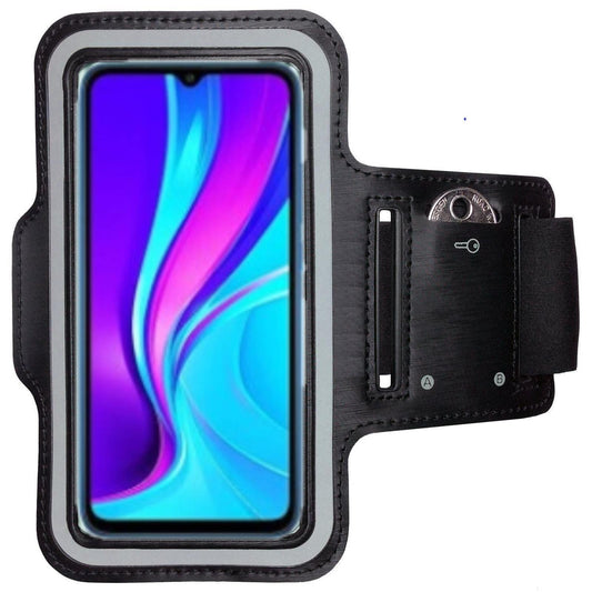Sportarmband für Xiaomi Redmi Note 9T Handy Tasche Fitness Jogging Lauf Hülle