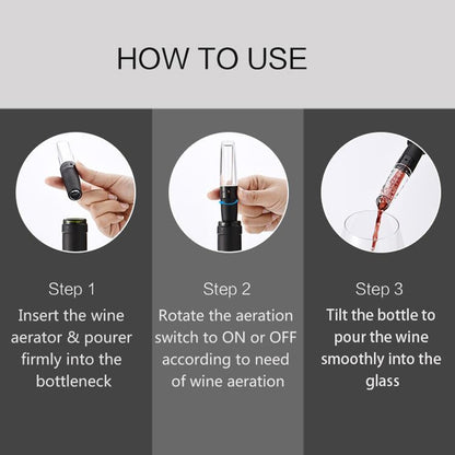Weindekanter - Dekanter für Rotwein - Weinbelüfter und Eingießer für Rot Weine