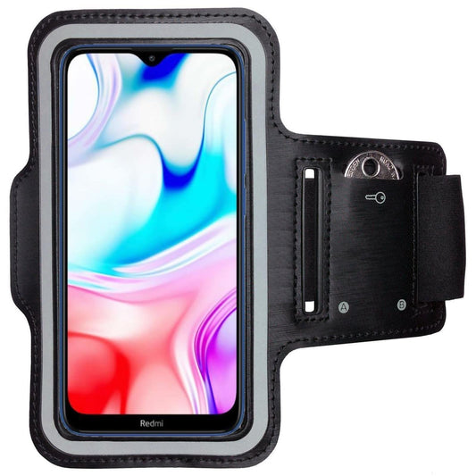 Xiaomi Redmi 8 Sport Fitness Armband Handy Tasche Jogging Hülle Etui