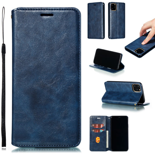 Hülle für Apple iPhone 11 Pro Max [6,5 Zoll] Handyhülle Etui Flip Case Schutzhülle Blau