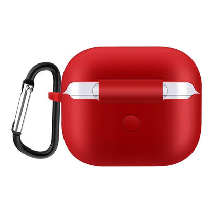 Hülle für Apple AirPods 3 Silikon Case Cover Etui Bumper Schutzhülle Tasche Rot