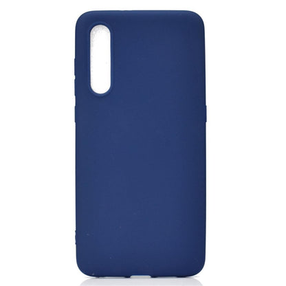 Hülle für Samsung Galaxy A50/A30s Handyhülle Silikon Case Cover Handytasche matt blau