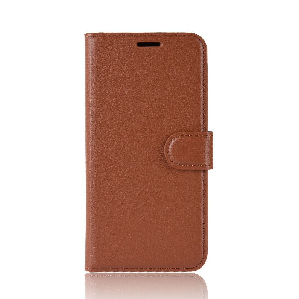 Hülle für Samsung Galaxy A9 (2018) Handyhülle Flip Case Cover Handy Tasche Braun