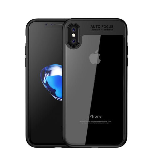 Hülle für Apple iPhone X/Xs Hybrid Deluxe Case Acryl Backcover with TPU