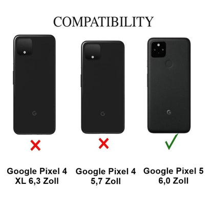 Google Pixel 5 Handy Hülle Silikon Cover Case Bumper Schutzhülle Transparent