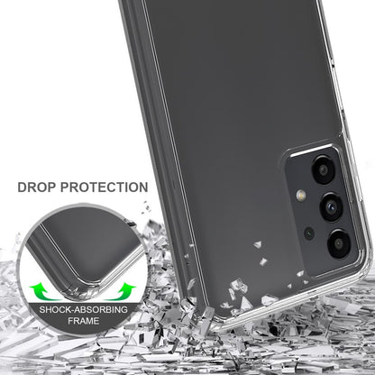 Hülle für Samsung Galaxy A13 4G/5G/A04s Handy Hybrid Silikon Bumper Cover Klar