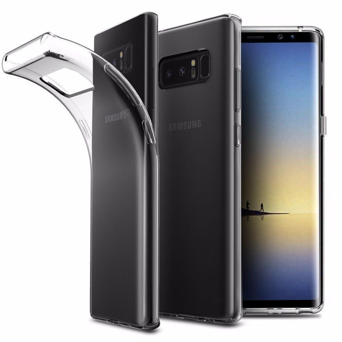 Hülle für Samsung Galaxy Note 8 Handyhülle Soft Case Schutzhülle transparent