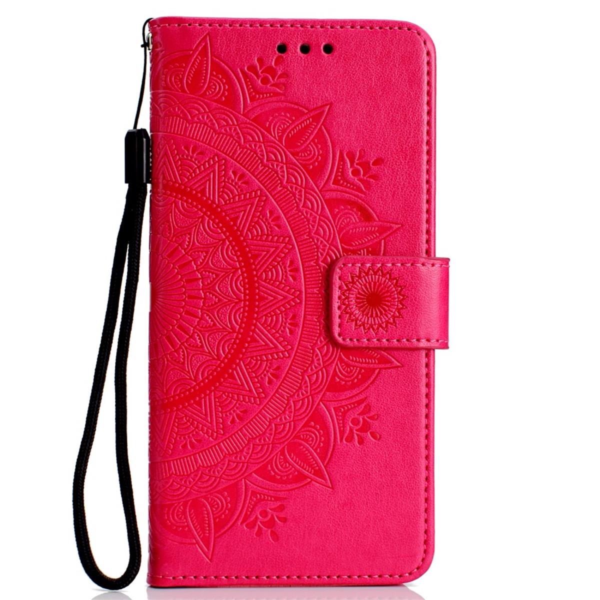 Hülle für Samsung Galaxy S10+ (Plus) Handyhülle Case Schutzhülle Mandala Pink