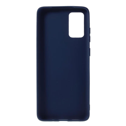 Hülle für Samsung Galaxy S10 Lite Handyhülle Silikon Case Cover Etui Matt Blau