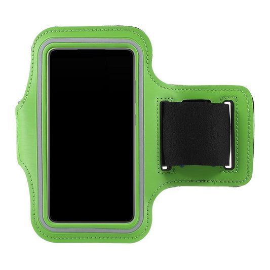 Universal Sport Armband Handy Tasche für Smartphones von 4,5" bis 5,85" Grün