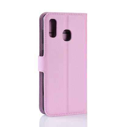 Hülle für Samsung Galaxy A20e Handyhülle Schutz Tasche Flip Case Schutzhülle Cover Rosa