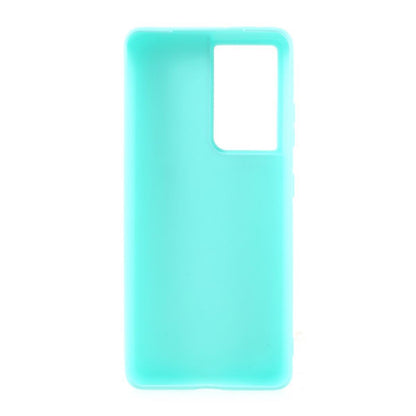 Hülle für Samsung Galaxy S21 Ultra 5G Handyhülle Silikon Case Cover Schutzhülle Matt Grün