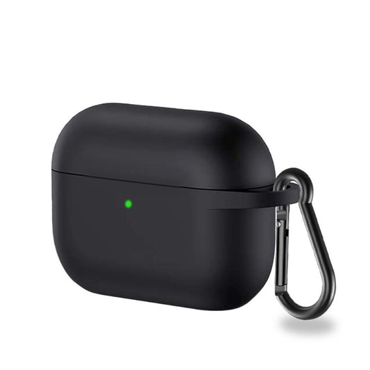 Hülle für Apple AirPods Pro Silikon Bumper Case Cover Etui Bumper Schwarz