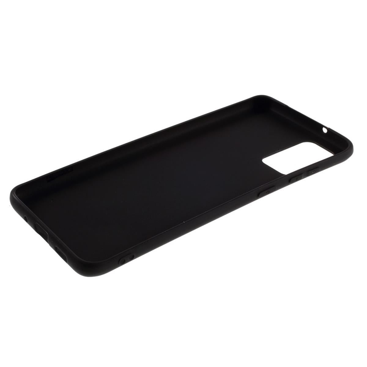 Hülle für Samsung Galaxy S10 Lite Handyhülle Silikon Case Cover Matt Schwarz