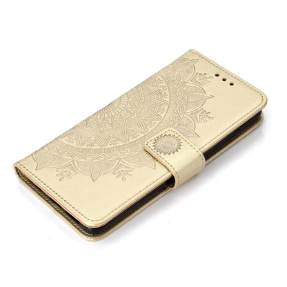 Hülle für Samsung Galaxy S10+ (Plus) Handyhülle Case Schutzhülle Mandala Gold