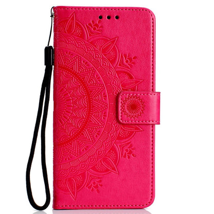 Hülle für Samsung Galaxy S10 Handyhülle Flip Case Cover Handytasche Mandala Pink