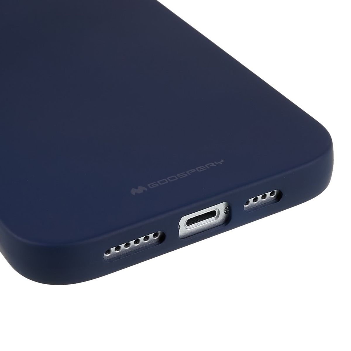 Hülle für Apple iPhone 14 Plus Handyhülle Silikon Case Cover Bumper Matt Blau