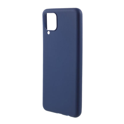 Hülle für Samsung Galaxy A22 4G Handyhülle Silikon Case Cover Bumper Matt Blau
