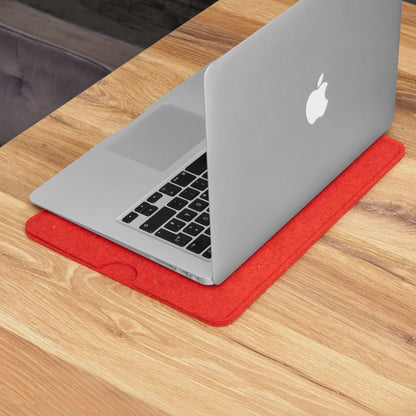 Hülle für Apple MacBook Air/Pro 15" Handmade Notebook Tasche Filz Case Rot