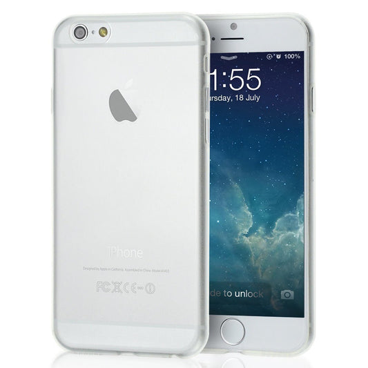 Hülle für Apple iPhone 6/6S Plus Handyhülle Silikon Cover Schutzhülle Case klar