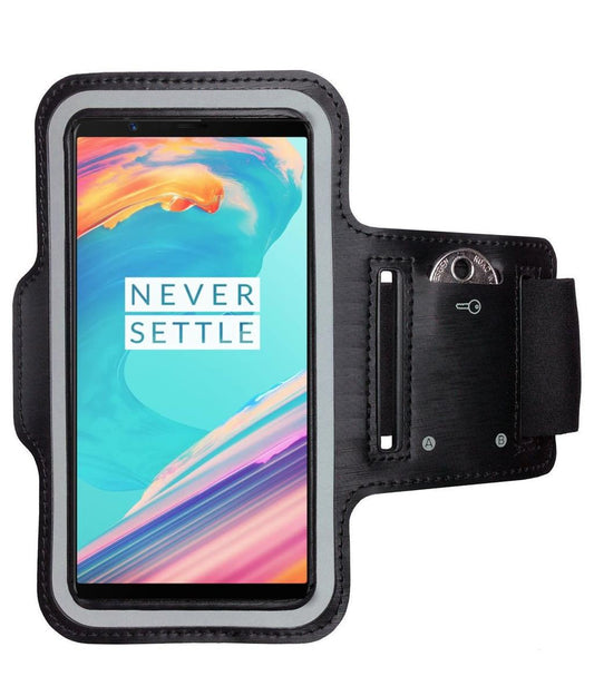 OnePlus 5T Handy Sport Armband Hülle Sportarmband Laufhülle Tasche