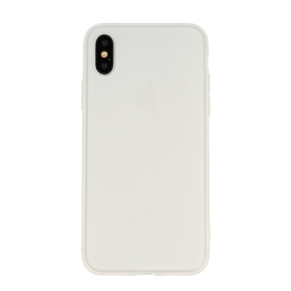 Hülle für Apple iPhone X/Xs Handyhülle Silikon Tasche Case Schutzhülle Weiß