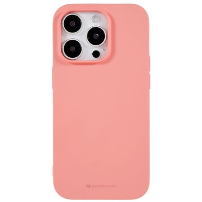 Hülle für Apple iPhone 14 Pro Handyhülle Silikon Case Cover Matt Lachsfarben