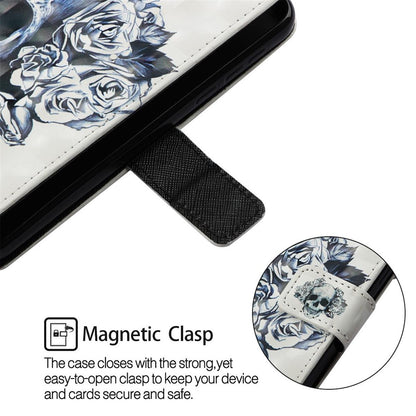 Hülle für Samsung Galaxy A40 Handyhülle Case Etui Cover Motiv Totenkopf schwarz