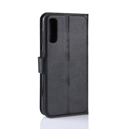 Hülle für Samsung Galaxy A50/A30s Handyhülle Flip Case Cover Bumper Tasche Schwarz