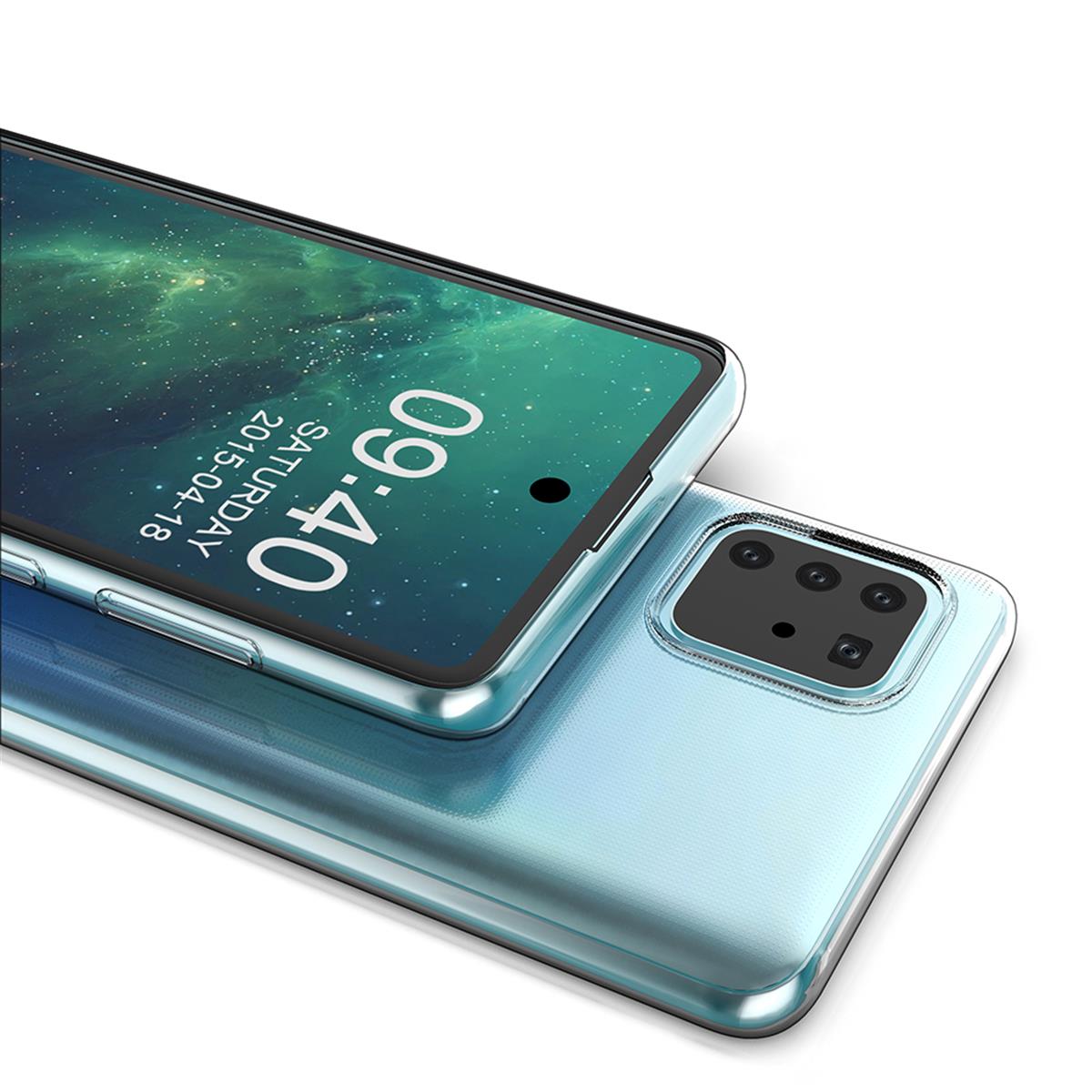 Hülle für Samsung Galaxy Note10 Lite Handyhülle Silikon Cover Bumper Case klar